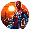 Spiderman En Edificio 13