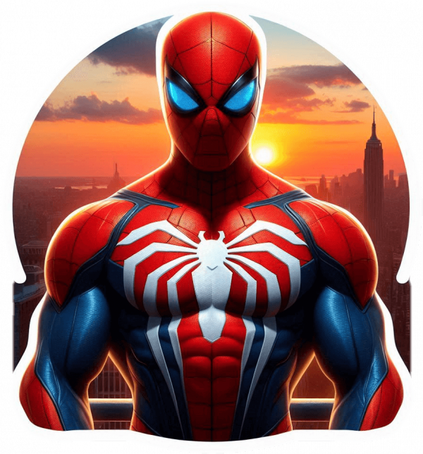 Spiderman En Edificio 15