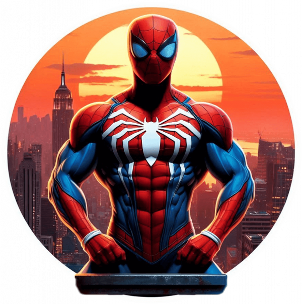 Spiderman En Edificio 19