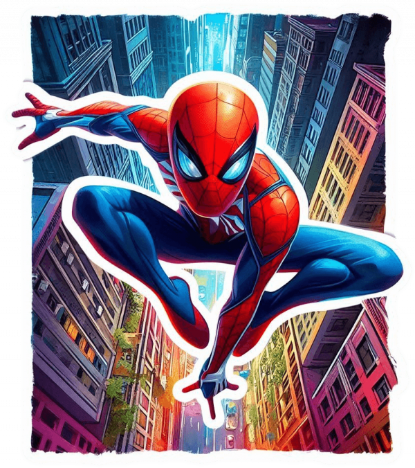 Spiderman Entre Edificios 01