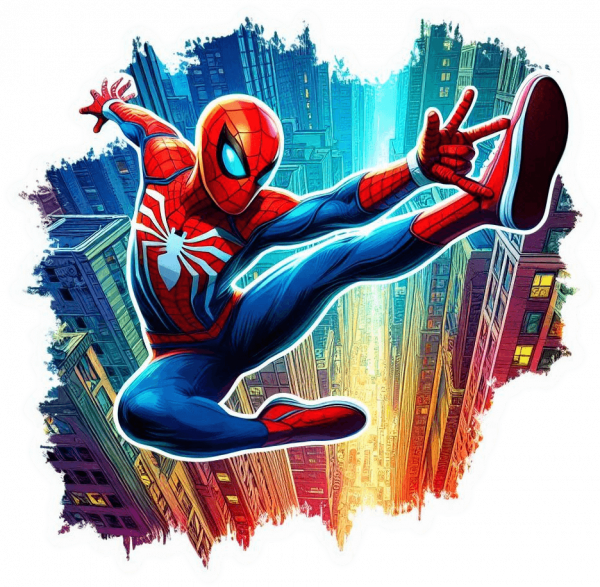 Spiderman Entre Edificios 03