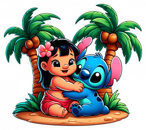 Stitch Y Lilo Bebe 01