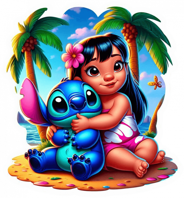 Stitch Y Lilo Bebe 02