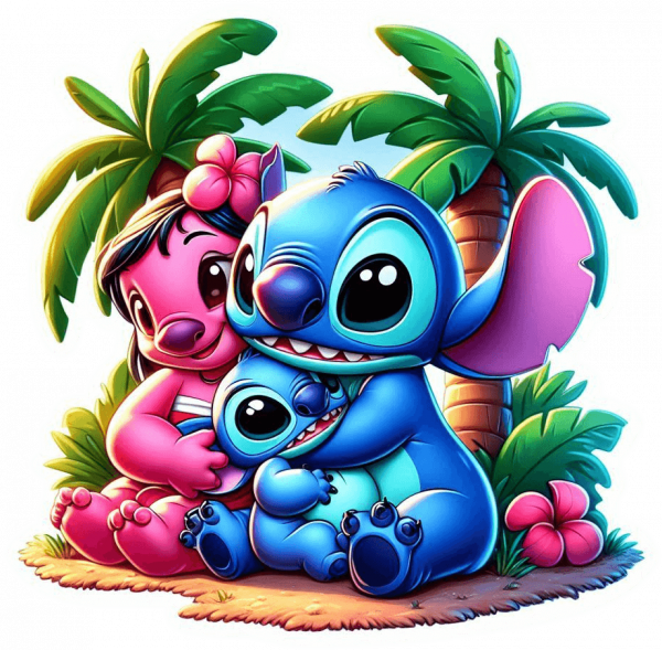 Stitch Y Lilo Bebe 06