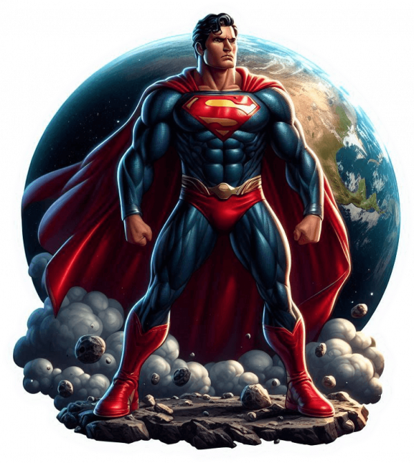 Superman En Asteroide 13