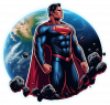 Superman En Asteroide 21