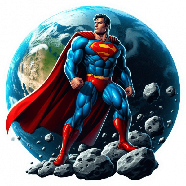 Superman En Asteroide 22