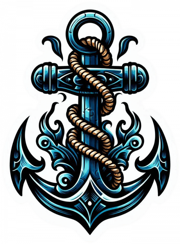 Tatuaje De Ancla 04