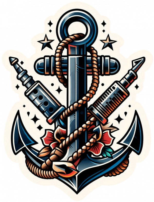 Tatuaje De Ancla 06