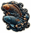 Tatuaje Diseño De Koi 06