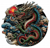 Tatuaje Diseño Dragones 07