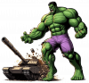 The Hulk Destruye Abrams M1 01