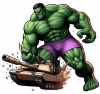 The Hulk Destruye Abrams M1 03