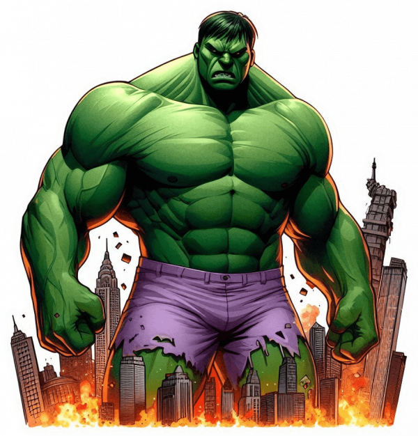 The Hulk Destruye Ciudad 04