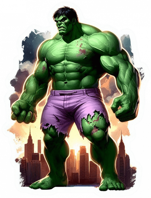 The Hulk Destruye Ciudad 05