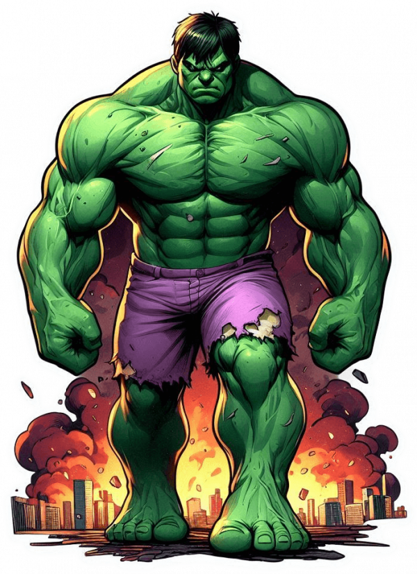 The Hulk Destruye Ciudad 07