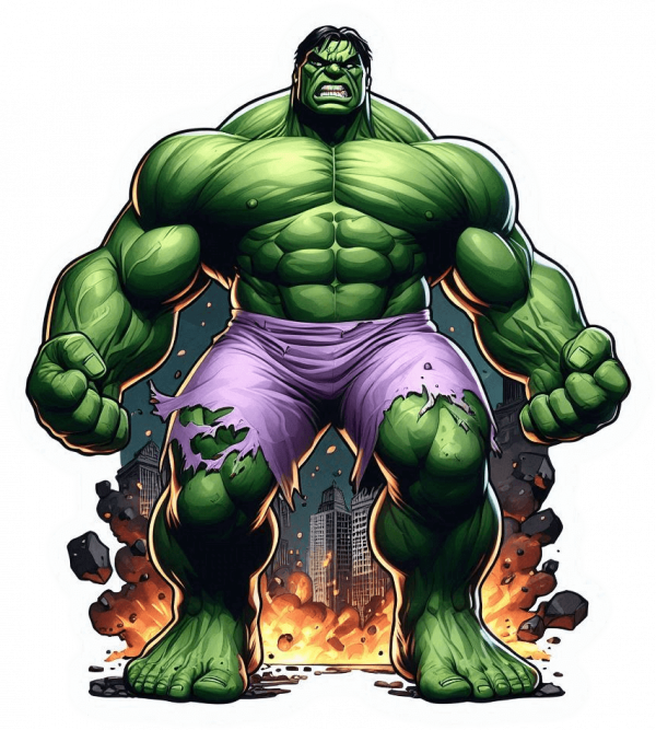 The Hulk Destruye Ciudad 08