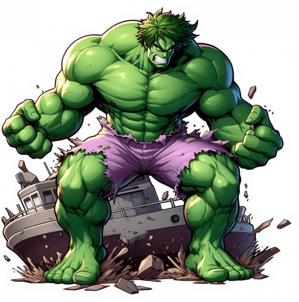 The Hulk Destruye Un Barco 02