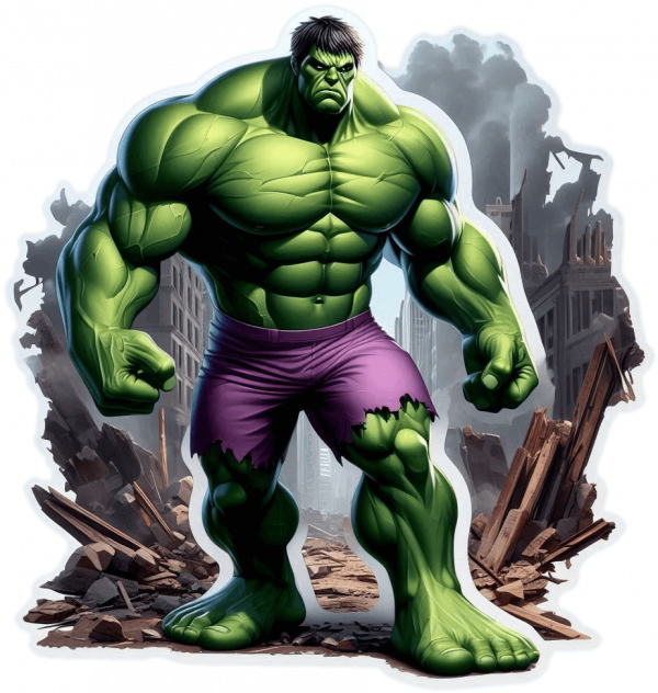 The Hulk En La Ciudad 01