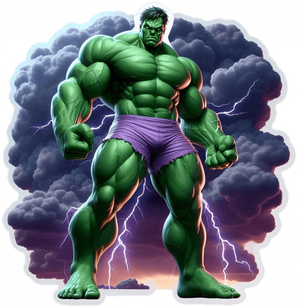 The Hulk En La Tormenta 01