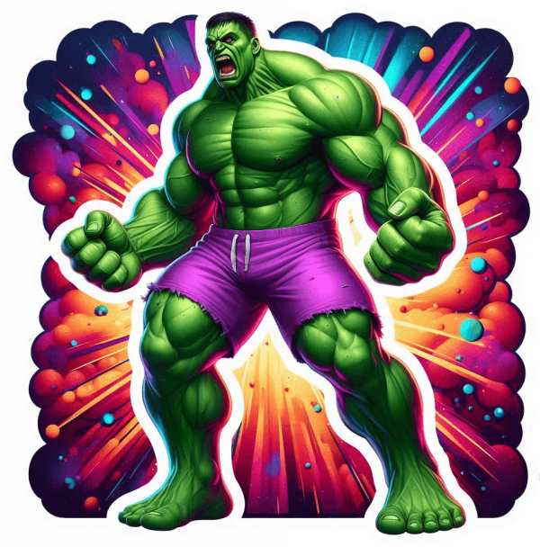 The Hulk Multicolor 01
