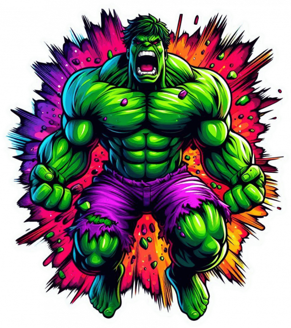 The Hulk Multicolor 02