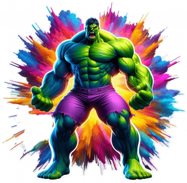 The Hulk Multicolor 06