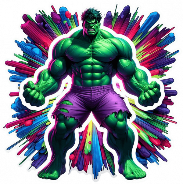 The Hulk Multicolor 08