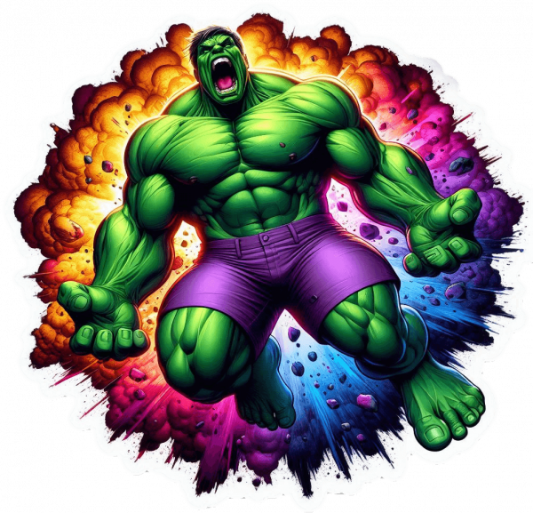 The Hulk Multicolor 10