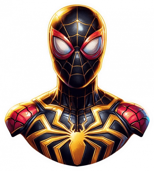 Spiderman Dorado 02