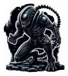 Aliens xenomorph Warrior 08
