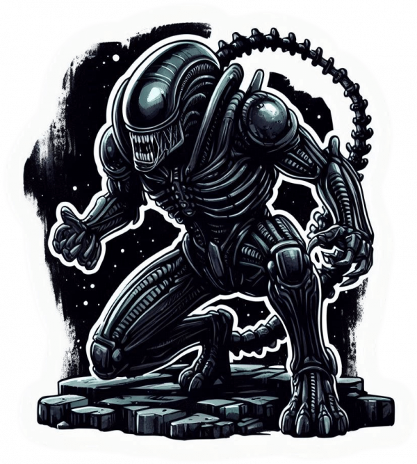 Aliens xenomorph Warrior 08