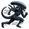 Aliens xenomorph Warrior 06
