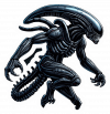 Aliens xenomorph Warrior 04