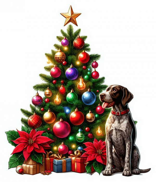 Pointer y Arbolito de Navidad 01