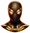 Spiderman Dorado 01