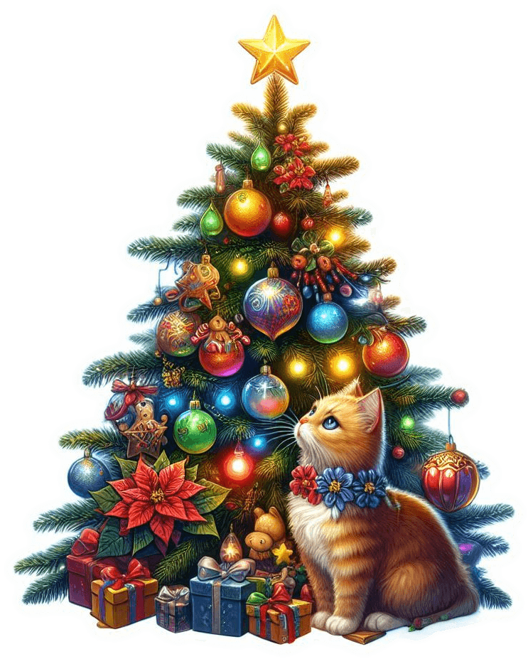 Munchkin Y Arbolito De Navidad