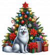 Esquimal americano y Arbolito de Navidad 01