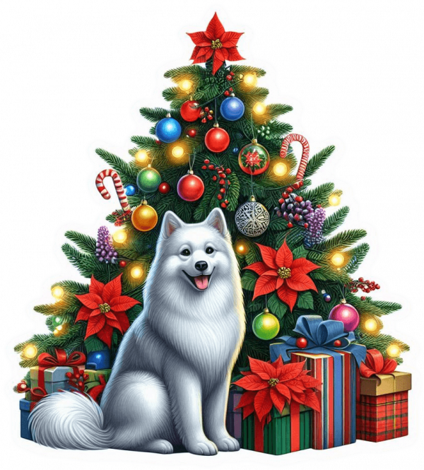 Esquimal americano y Arbolito de Navidad 01