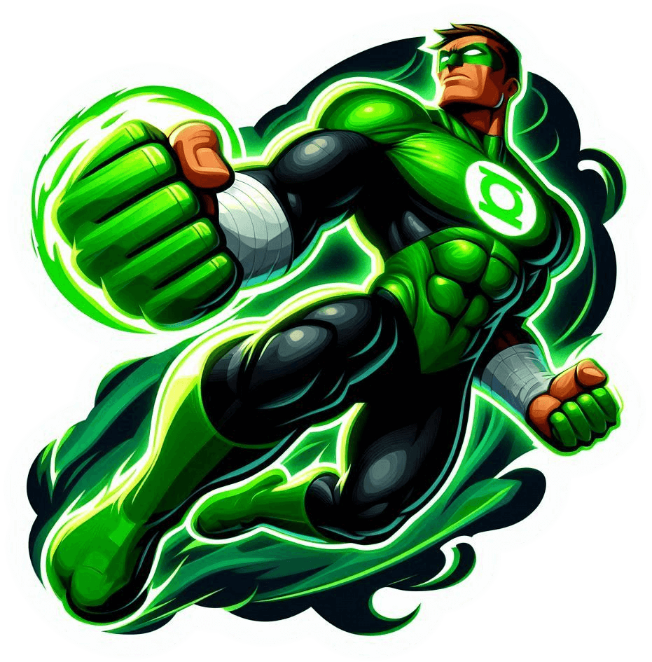 8804-Linterna verde 05 Linterna verde 05