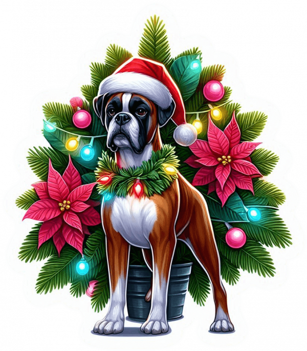 Boxer Navideño 01