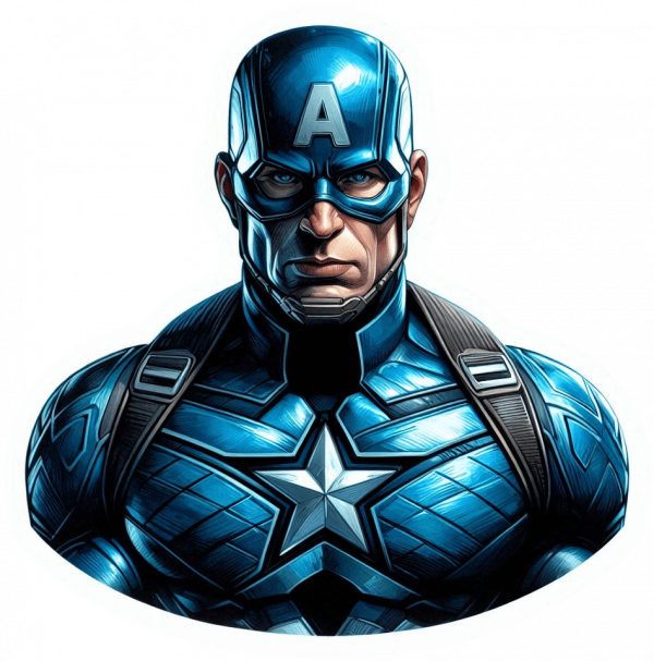 Capitan America Busto 01