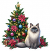 Angora y Arbolito de Navidad 01