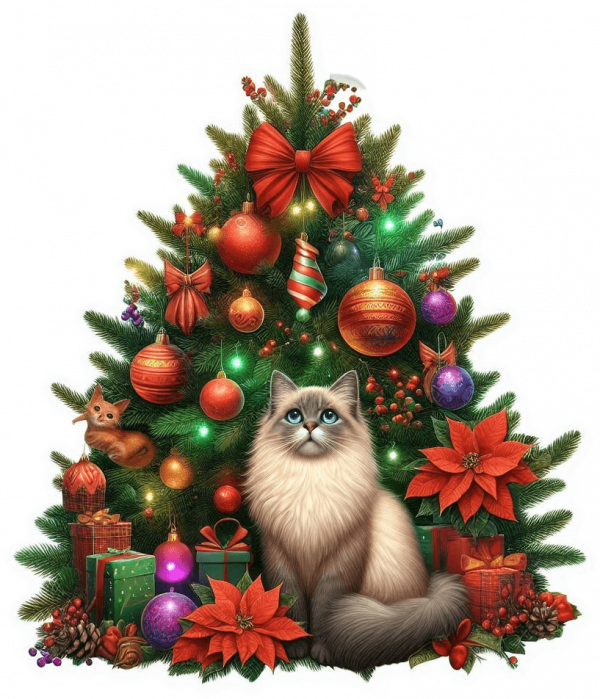 Bosque de Noruega y Arbolito de Navidad 01