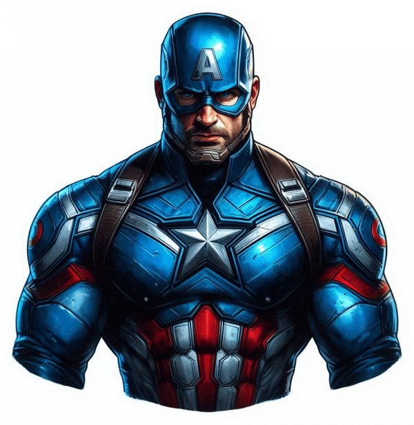 Capitan America Busto 04