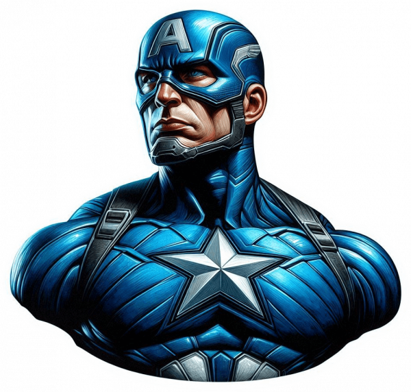 Capitan America Busto 03