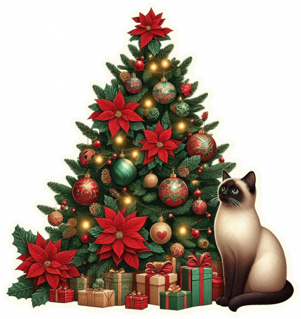 Siames y Arbolito Navideño 03