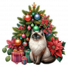 Ragdoll y Arbolito de Navidad 01