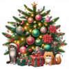 Munchkin y Arbolito de Navidad 01