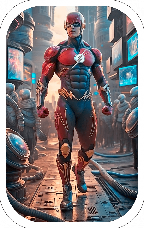 Tarjetica Flash futurista 03